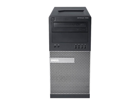 Dell OptiPlex 7010 MT/Core i7-3770 @ 3.4 GHz Quad/6GB DDR3/1TB HDD/DVD-RW/WINDOWS 10 PRO 64 BIT