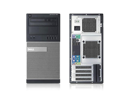 Dell OptiPlex 990, Minitower, Intel Core i7-2600 up to 3.80 GHz, 4GB DDR3, 1TB HDD, DVD-RW, Microsoft Windows 10 Home 64-bit