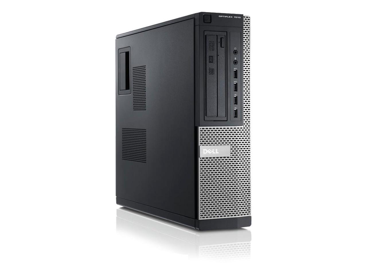Dell OptiPlex 7010, Desktop, Intel Core i5-3475S up to 3.60 GHz, 8GB DDR3, NEW 240GB SSD, DVD-RW, Microsoft Windows 10 Pro 64-bit