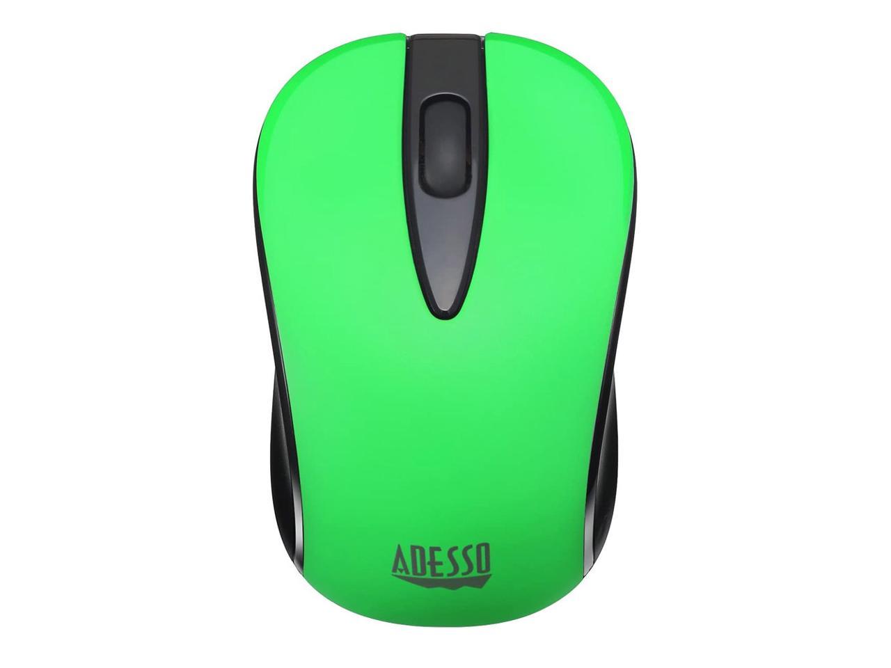 ADESSO IMOUSES70G ADESSO GREEN NEON COLOR 2.4GHZ WIRELESS OPTICAL MINI MOUSE