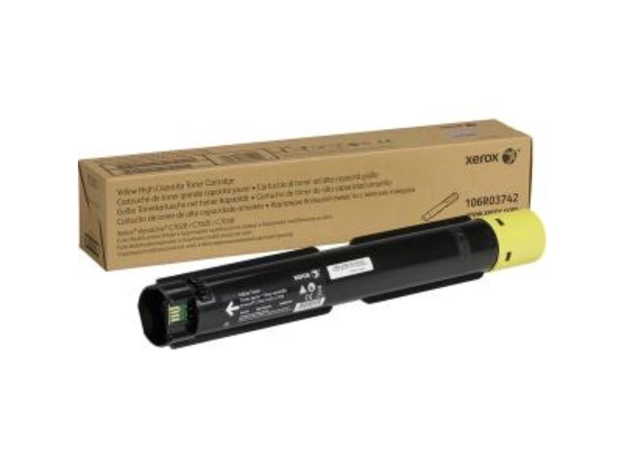 XEROX 106R03742 GENUINEXEROXYELLOWSTANDARDTONERCARTRIDGEFORTHEXEROXC7020/25/30(9,000PAGES)