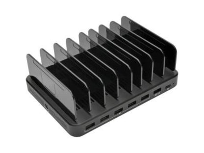 Tripp Lite U280-007-CQC-ST 7-Port Usb Charging Station Hub With Quick Charge 3.0, Usb-C Port, Device Storage, 5V 4A (60W) Usb Charge Output - Power Adapter - 60 Watt - 4 A - 7 Output Connectors (6 X
