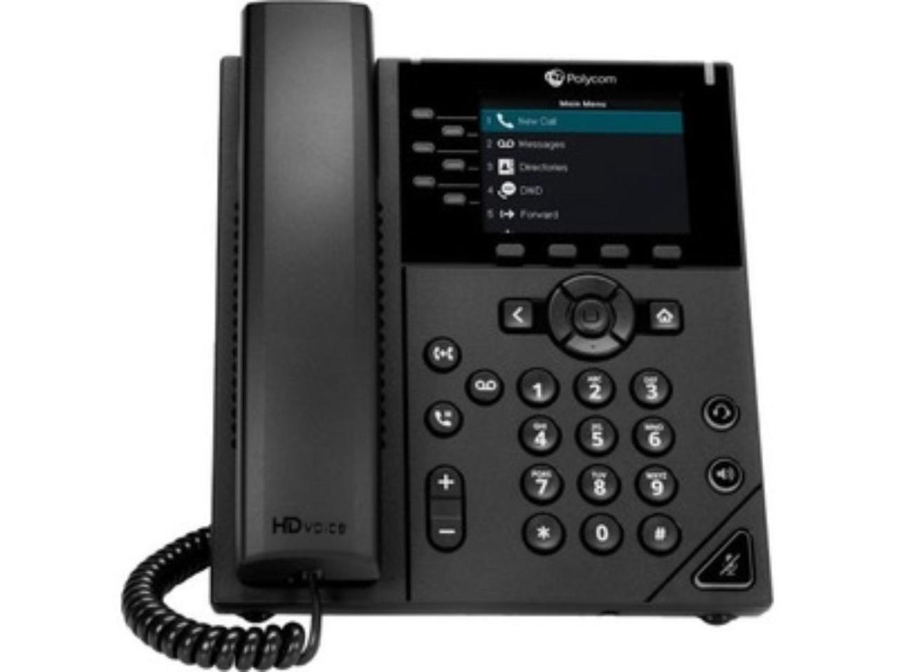 Poly 350 Ip Phone - Corded - Corded - Desktop Wall Mountable - Taa Compliant
