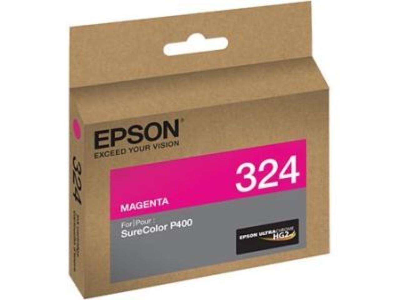 Epson UltraChrome 324 Original Ink Cartridge Magenta T324320