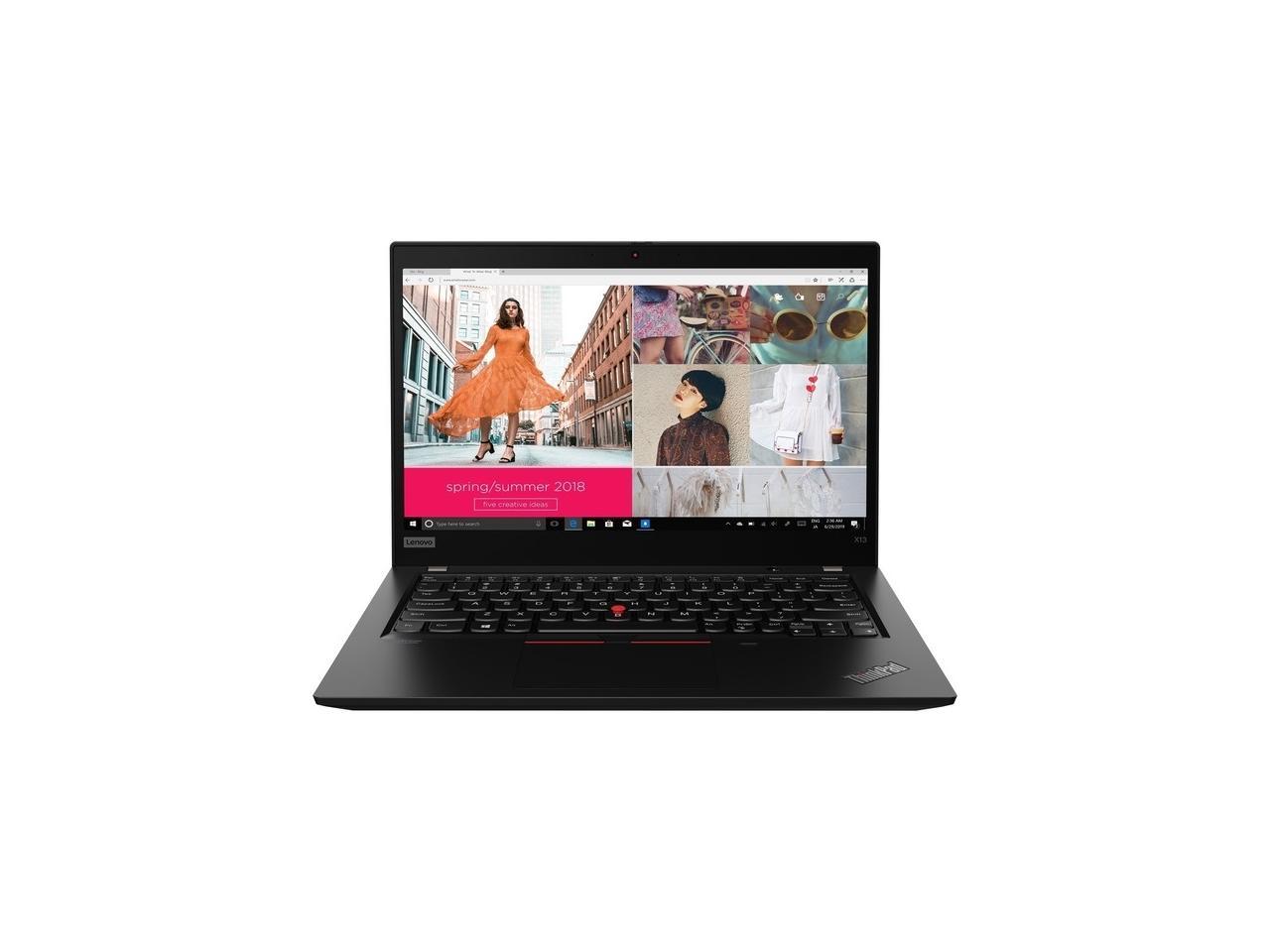 Lenovo ThinkPad X13 20UF001EUS 13.3" Laptop R5-4650U 8GB 256GB SSD W10P