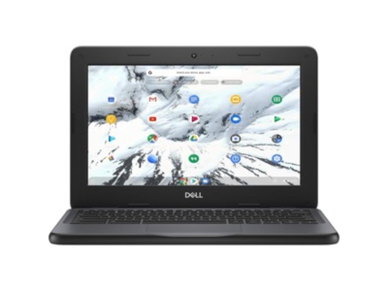 Dell 11" Touchscreen 1366x768 Celeron N4000 4GB RAM 32GB Flash Memory 2 in 1 Chromebook