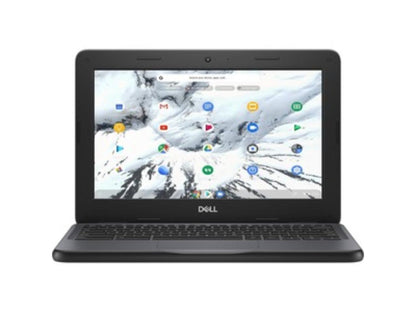 Dell 11" Touchscreen 1366x768 Celeron N4000 4GB RAM 32GB Flash Memory 2 in 1 Chromebook