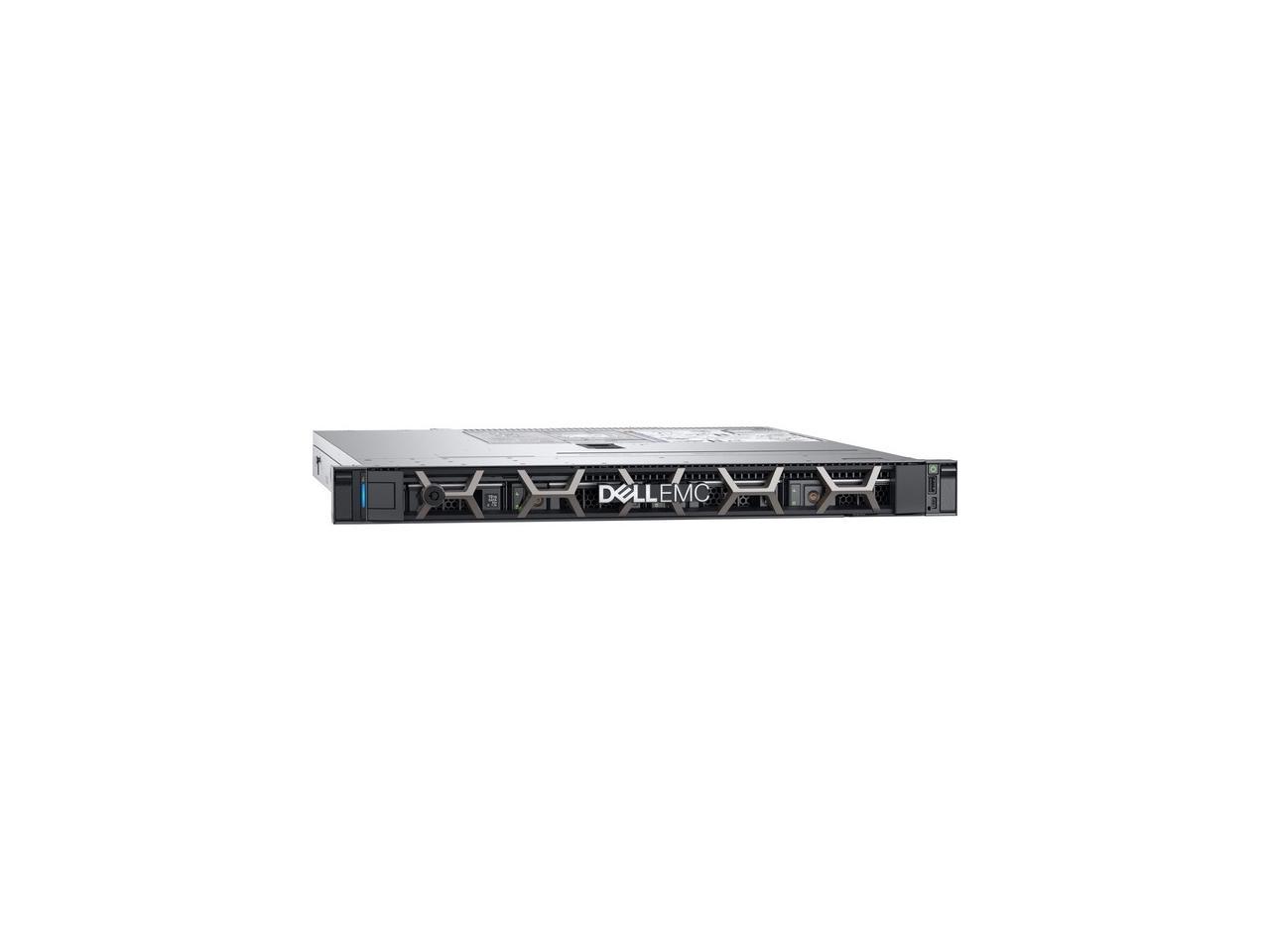 Dell EMC PowerEdge R340 1U Rack Server 1 x Xeon E-2234 8 GB RAM 1 TB 1 x 1 TB HDD Serial ATA/600 12Gb/s SAS Controller XW2GG