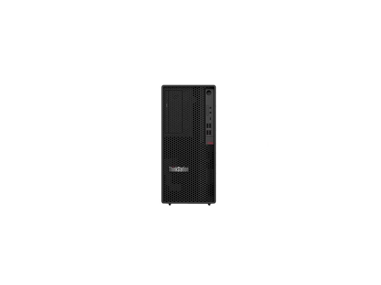 Lenovo ThinkStation P340 30DH00J8US Workstation 1 i7-10700 16GB RAM 512GB SSD Tower W10P Raven Black