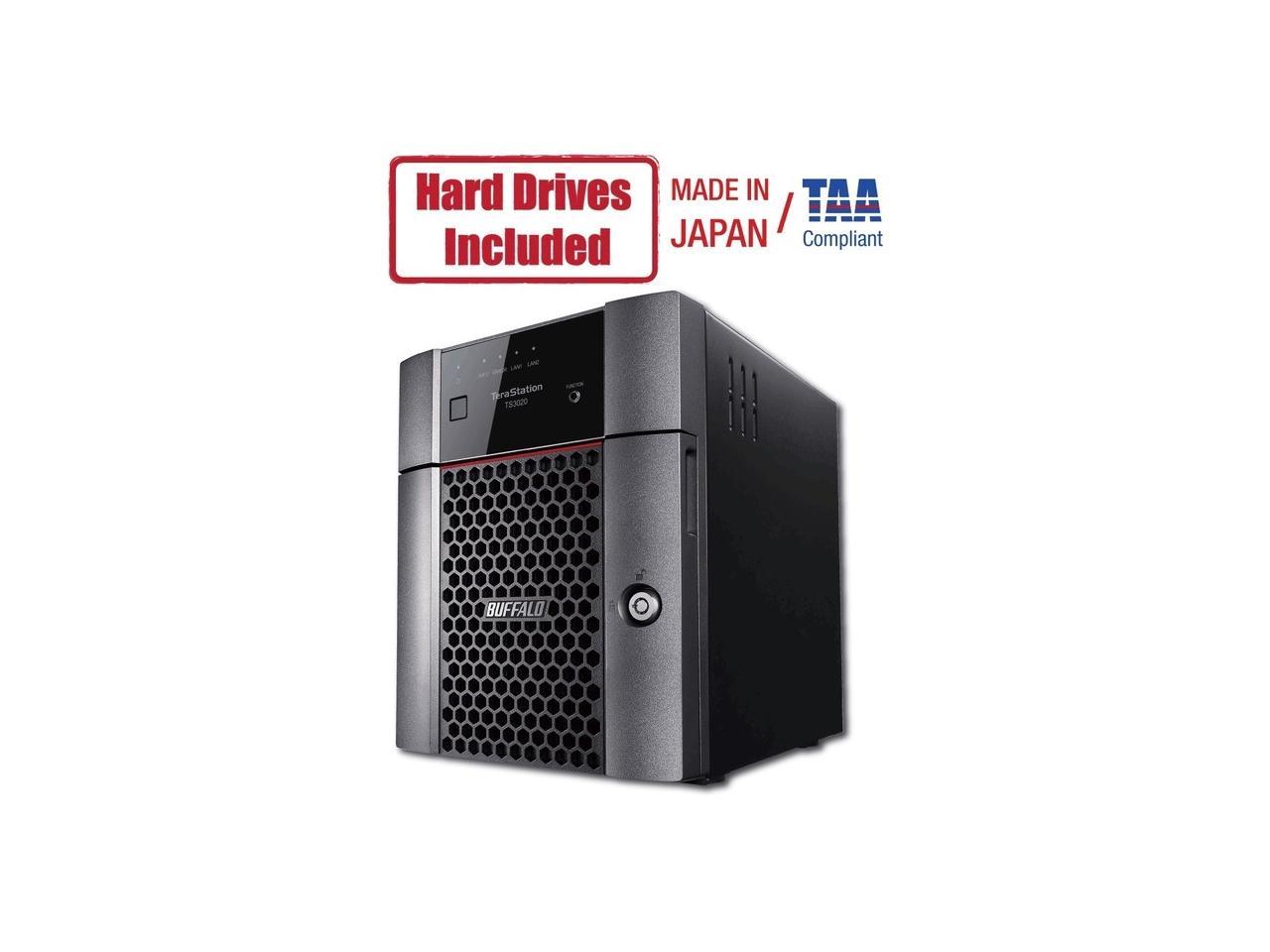 Buffalo TeraStation 3420DN Desktop 4TB 4 Bay NAS TS3420DN0402
