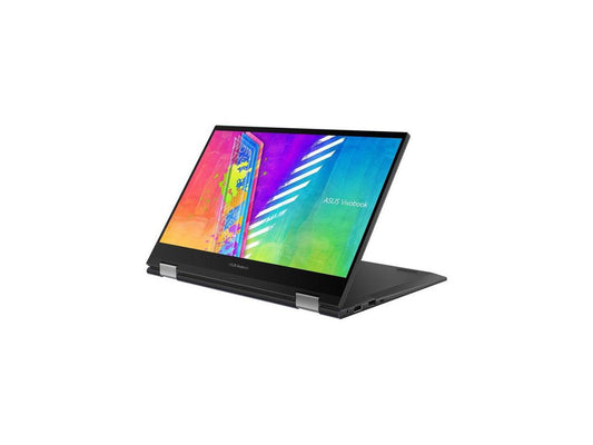 Asus Vivobook Go 14 Flip J1400 J1400KA-ES21T 14" Touchscreen Convertible Notebook - Full HD - 1920 x 1080 - Intel Pentium Silver N6000 Quad-core (4 Core) 1.10 GHz - 4 GB Total RAM - 4 GB On-board