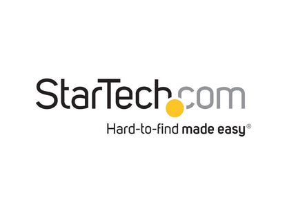 StarTech 6U Open Frame 2 Post Wall-mount Rack Steel Black RK619WALLO