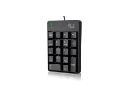 Adesso AKB-601UB - USB Spill Resistant 18-Key Numeric Keypad