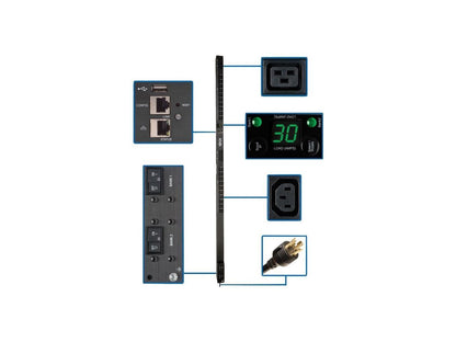 Tripp Lite PDUMV30HVNETLX 24-Outlet PDU