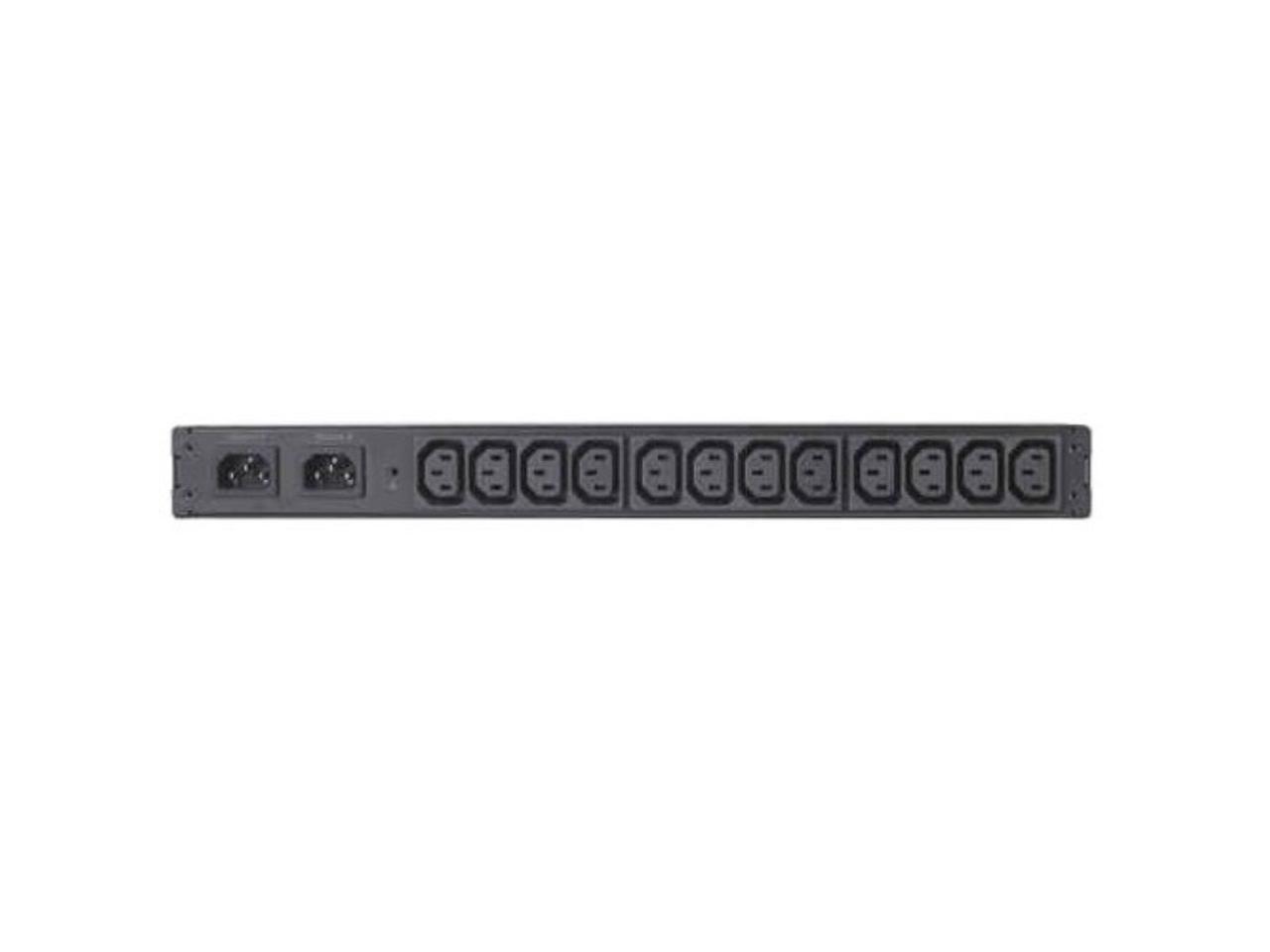 Schneider ATS 12-Outlet Automatic Transfer Switch - 2300 VA - 10 A