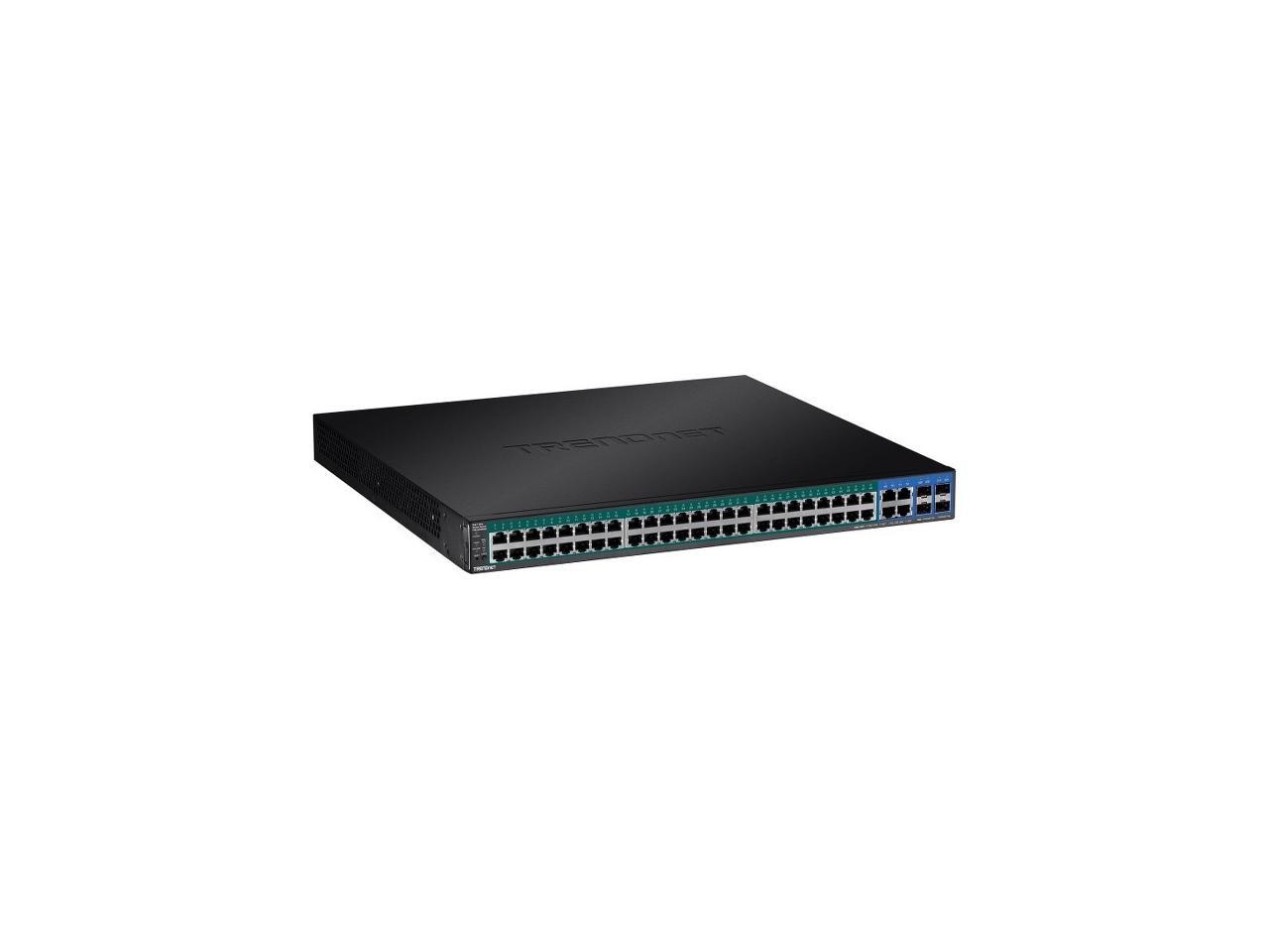 TRENDnet 52-Port Gigabit Web Smart PoE+ Switch