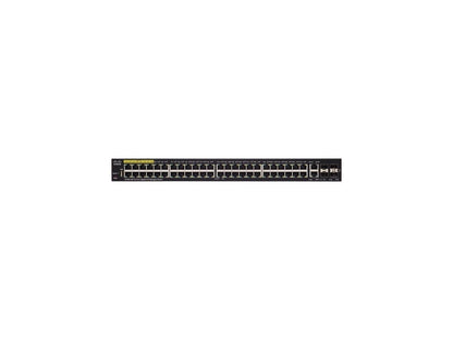 Cisco Sg350-52P 52-Port Gigabit Poe Managed Switch