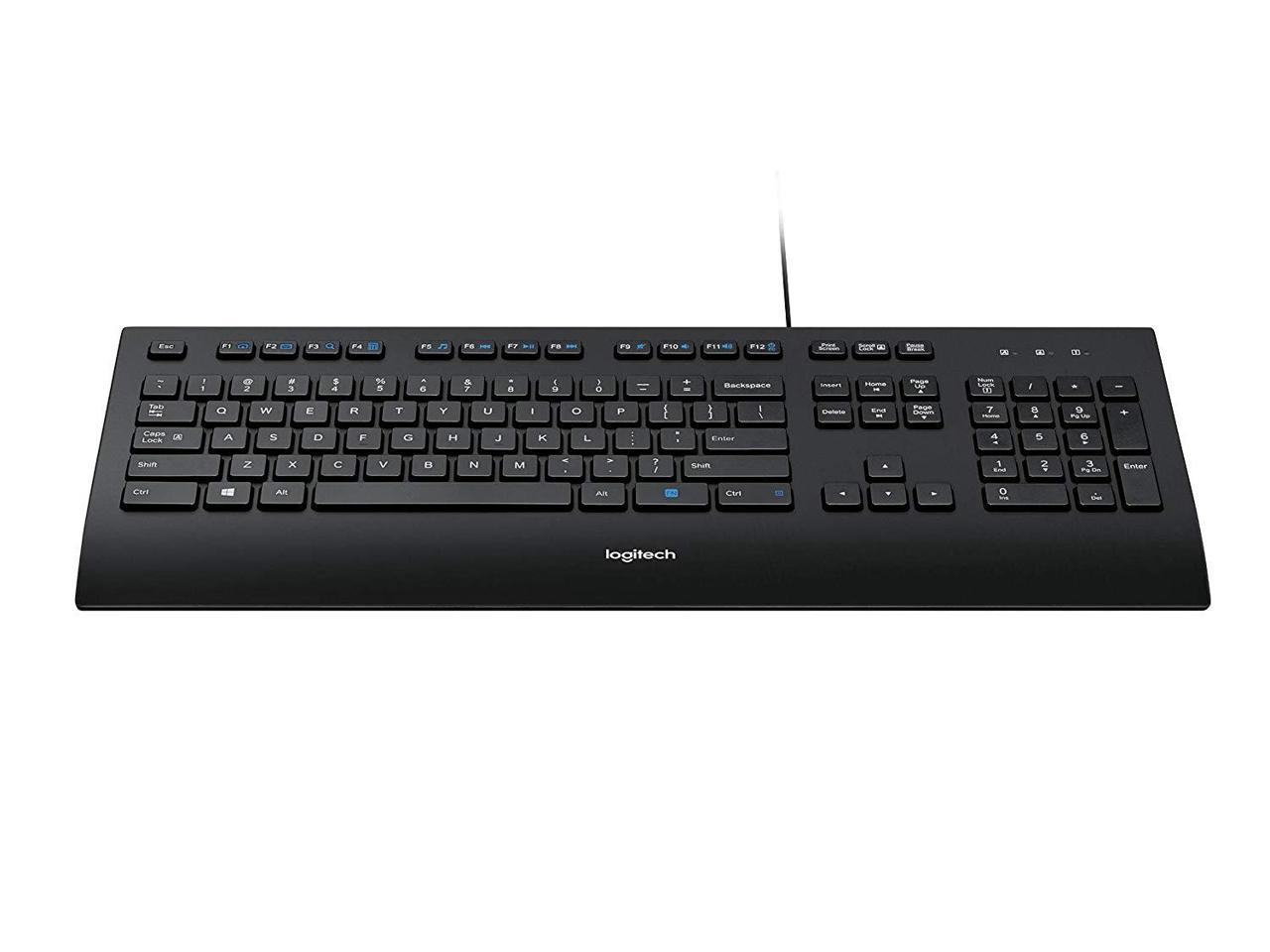 Logitech K280e Pro 920-009066 Black USB Wired Keyboard