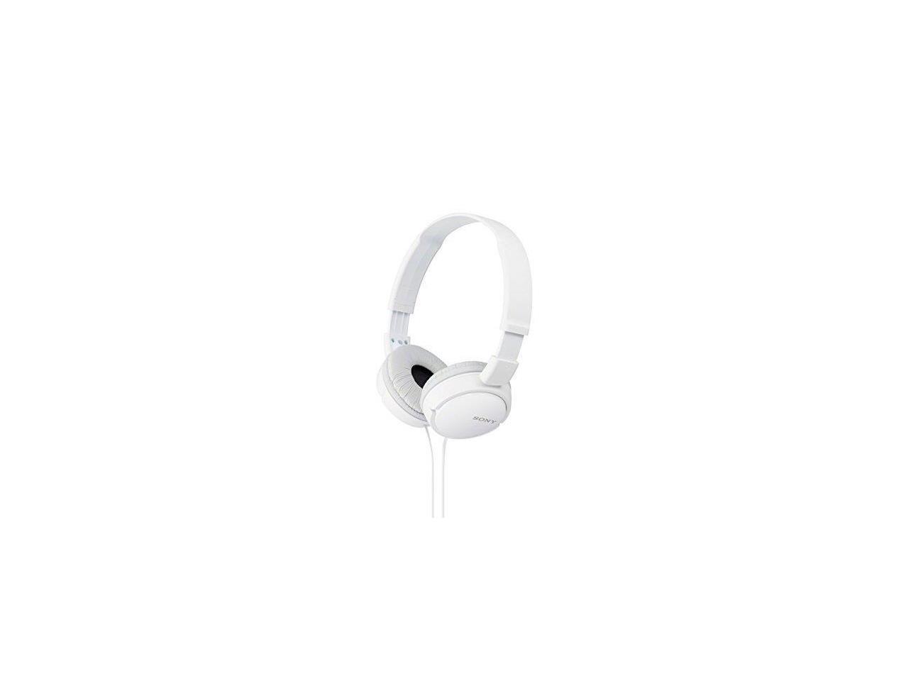 SONY White MDRZX110/WHI OH Headphone 30mm Driver Unit