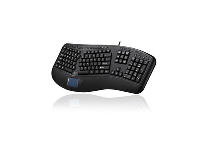 ERGONOMIC TOUCHPAD KEYBOARD USB