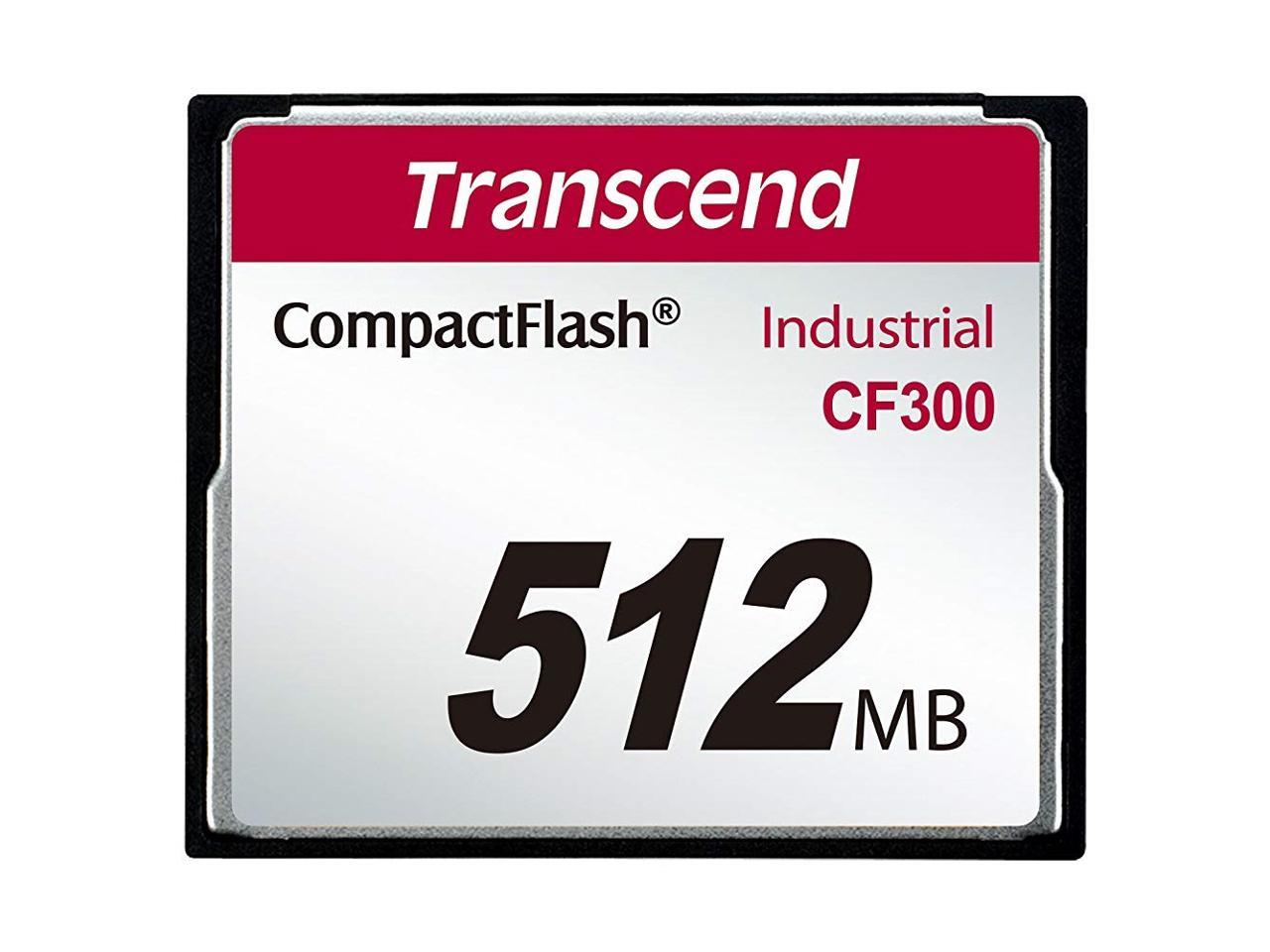 Transcend CF300 512 MB CompactFlash (CF) Card