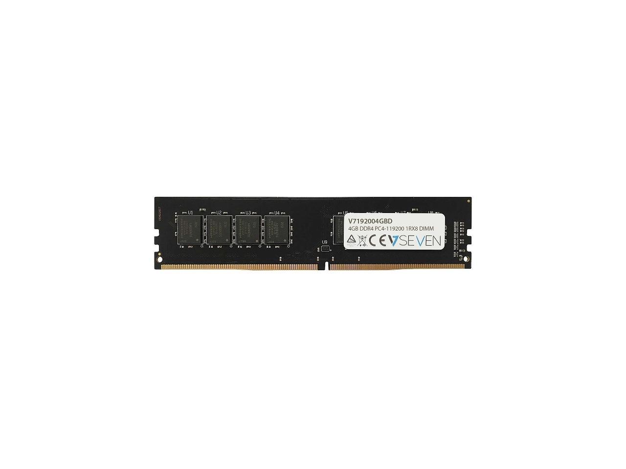 V7 4gb Ddr4 2400mhz Cl17 Sr Dimm Pc4-19200 1.2v Unbuff Singl