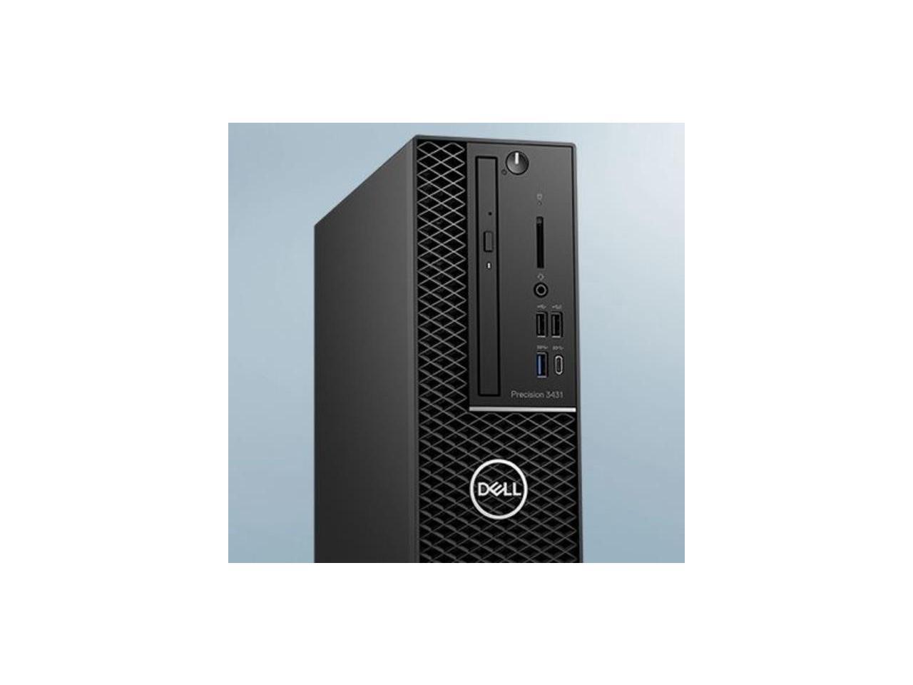 Dell Precision Tower 3431 SFF Desktop Computer i5-9600 8GB 1TB HDD W10P WX 2100