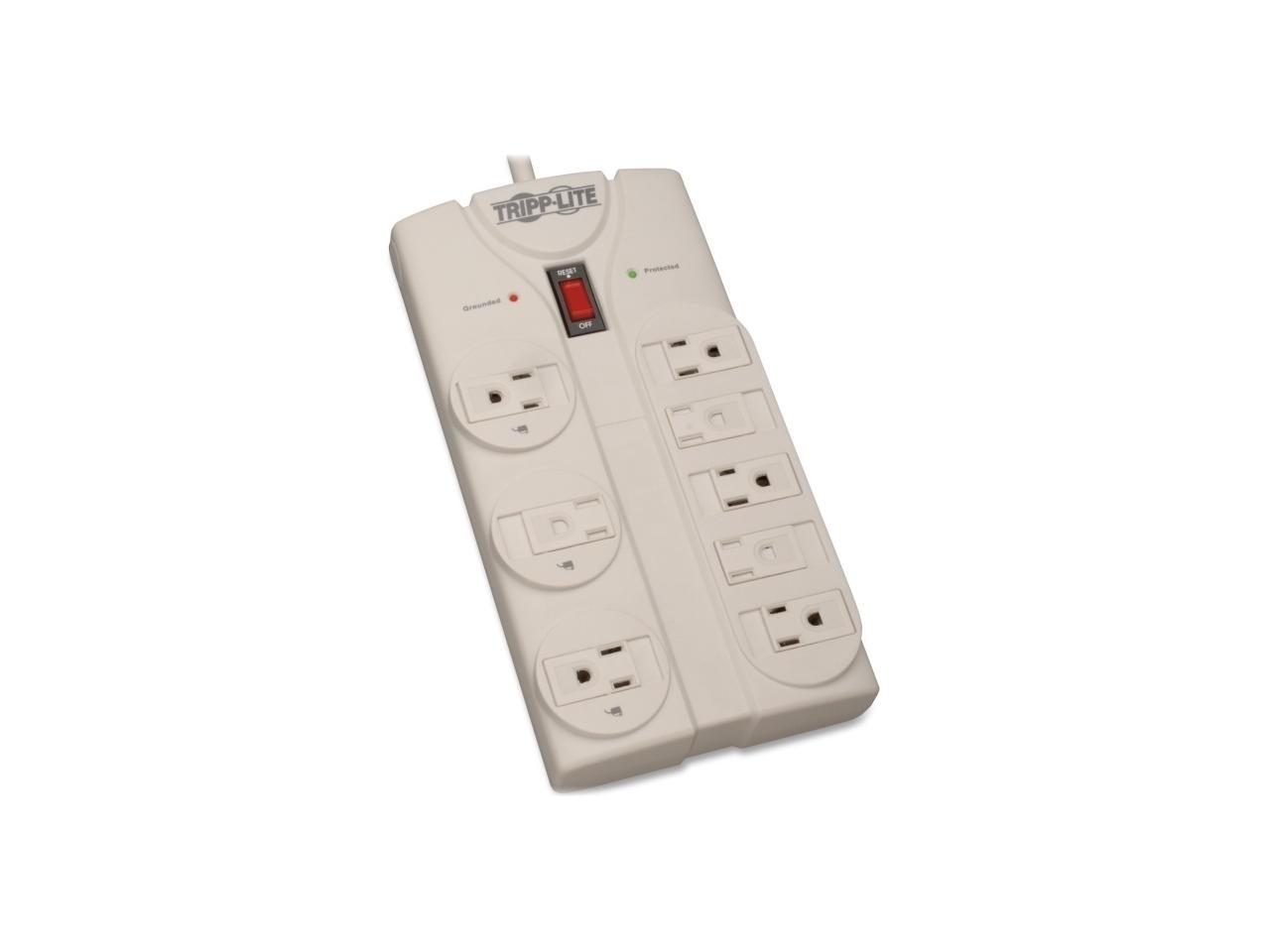 Tripp Lite TLP808 8 Outlets 1440 Joules 8' Cord Protect It! Surge Suppressor