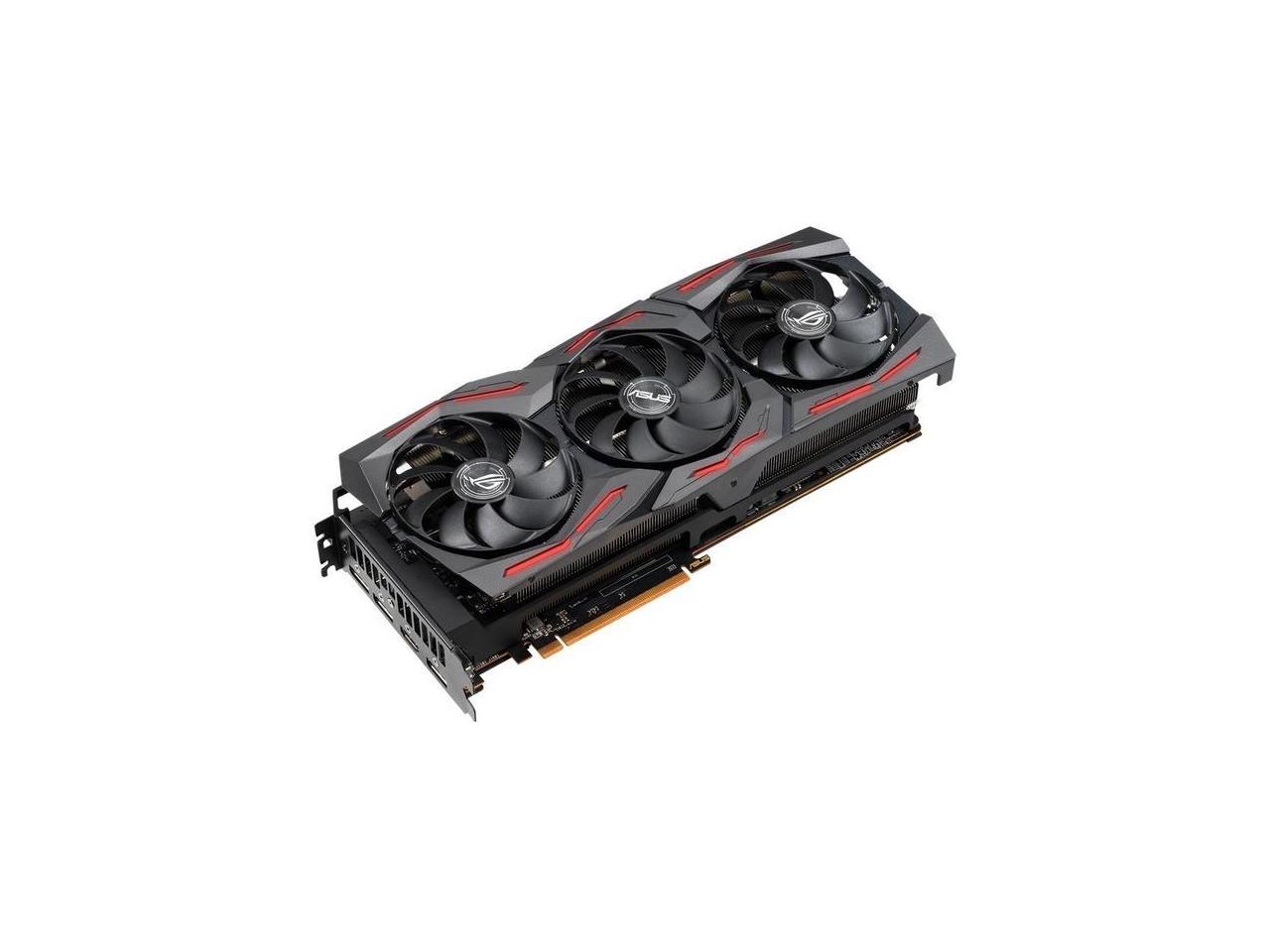 ASUS ROG Strix Radeon RX 5700 ROG-STRIX-RX5700-O8G-GAMING 8GB 256-Bit GDDR6 PCI Express 4.0 HDCP Ready CrossFireX Support Video Card