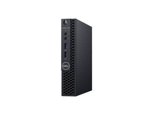 DELL Desktop Computer OptiPlex 3060 153X3 Intel Core i5 8th Gen 8500T (2.10 GHz) 8 GB DDR4 500 GB HDD Intel UHD Graphics 630 Windows 10 Pro 64-bit
