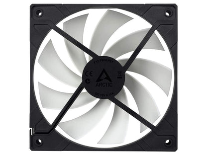 ARCTIC F12 PWM PST (2 Pack) - 120 mm PWM PST Case Fan with PWM Sharing Technology (PST), Value Pack, Very Quiet Motor, Computer, Fan Speed: 230-1350 RPM - Black/White