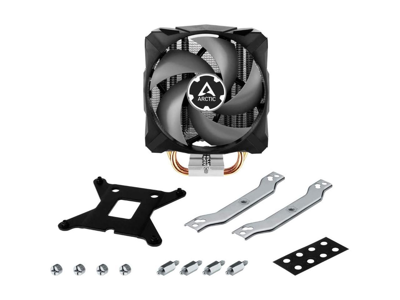 ARCTIC Freezer i13 X CO - Compact Intel CPU Cooler, 100 mm, 300-2000 RPM (Controlled by PWM), Fluid Dynamic Bearing, Pre-Applied MX-2 Thermal Paste - Black