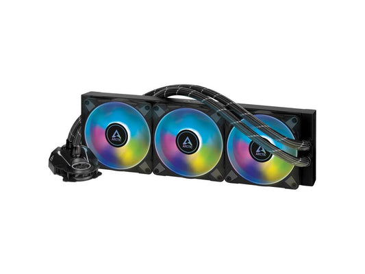 ARCTIC Liquid Freezer II 360 A-RGB - Multi-Compatible All-in-one CPU AIO Water Cooler with A-RGB, Compatible with Intel & AMD, efficient PWM-Controlled Pump, Fan Speed: 200-1800 RPM - Black
