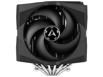 ARCTIC Freezer 50 - Multi Compatible Dual Tower CPU Cooler with A-RGB CPU Cooler for AMD and Intel, Two Pressure-Optimised Fans, 6 Heatpipes, MX-4 Thermal Paste Included