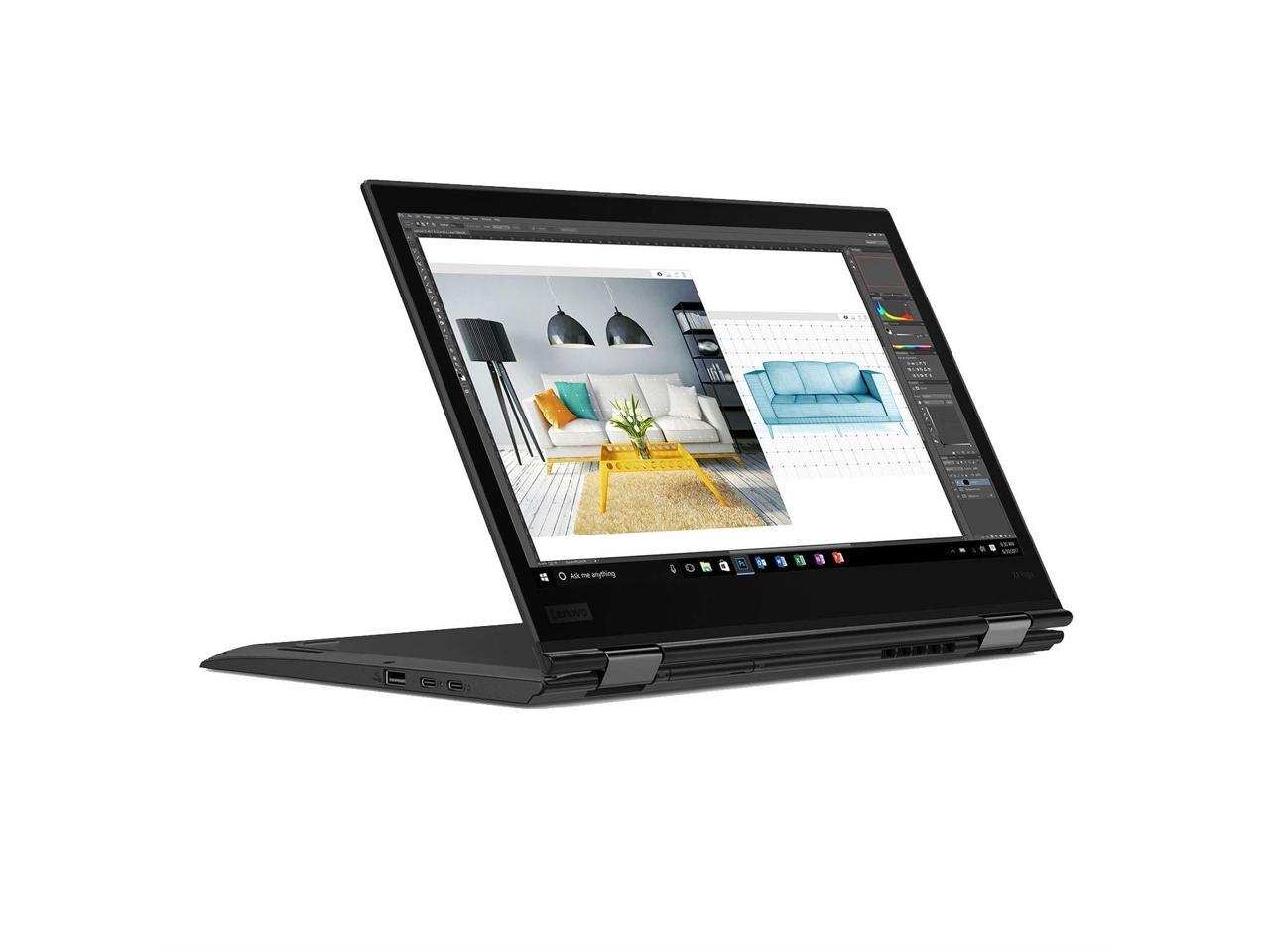 Lenovo 20LD001KUS Thinkpad X1 Yoga 20Ld - Flip Design - Core I7 8550U / 1.8 Ghz - Win 10 Pro 64-Bit - 8 Gb Ram - 256 Gb Ssd Tcg Opal Encryption 2, Nvme - 14 Inch Ips Touchscreen 1920 X 1080 (Full Hd)