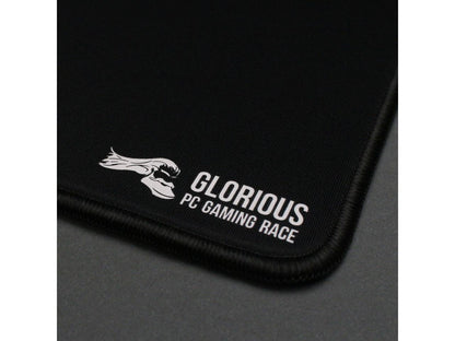 Glorious 3XL Extended Gaming Mouse Mat / Pad - XXXL Large, Wide (Long) Black Mousepad, Stitched Edges | 48"x24"x0.12" (G-3XL)