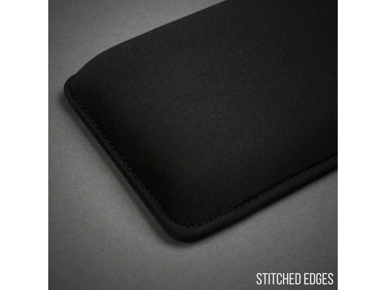 Glorious Gaming Mouse Wrist Pad/Rest - Stitched Edges, Ergonomic, Foam Interior | 8x4 inches/13mm Thick (GW-M)