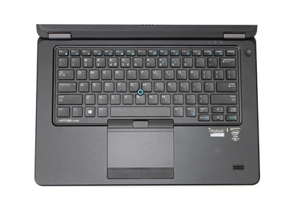 Dell latitude e7450 Ultrabook-webcam core i5 5300u 2.3ghz-180g ssd-grade"B+" 8gb memory-no optical-display 1920x1080 -intel hd graphics-windows10 pro adapter good battery-View Description