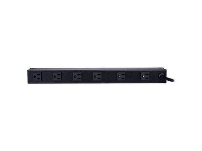 CyberPower CPS-1215RMS Rackmount Surge Protector, 120V/15A, 12 Outlets, 15 ft Power Cord, 1U Rackmount