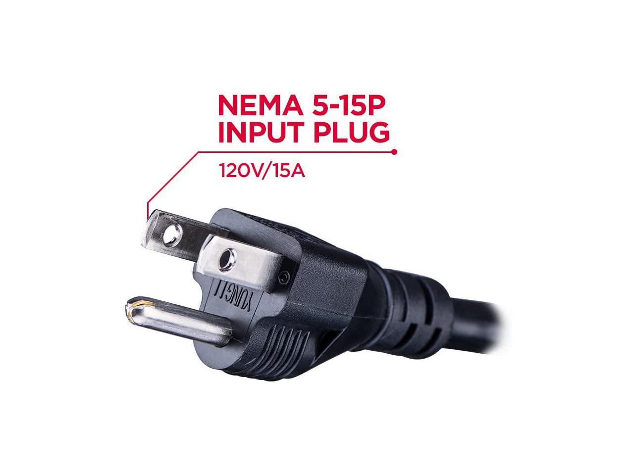 CyberPower CPS-1215RMS Rackmount Surge Protector, 120V/15A, 12 Outlets, 15 ft Power Cord, 1U Rackmount