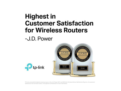 TP-Link AC4000 Smart WiFi Router - Tri Band Router , MU-MIMO, VPN Server, Advanced Security by Homecare, 1.8GHz CPU, Gigabit, Beamforming, Link Aggregation, Rangeboost, Works with Alexa(Archer A20)