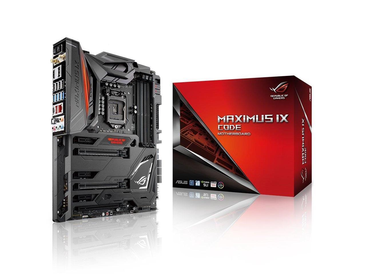 ASUS ROG Maximus IX Code LGA1151 DDR4 HDMI M.2 Z270 ATX Motherboard