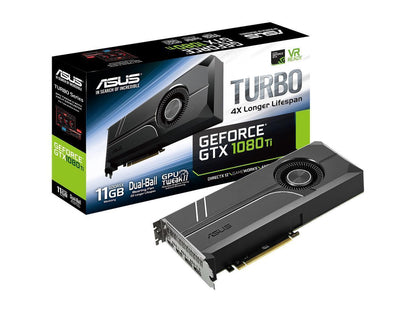 ASUS GeForce GTX 1080 11GB Turbo Edition VR Ready 5K Gaming HDMI Graphics Card
