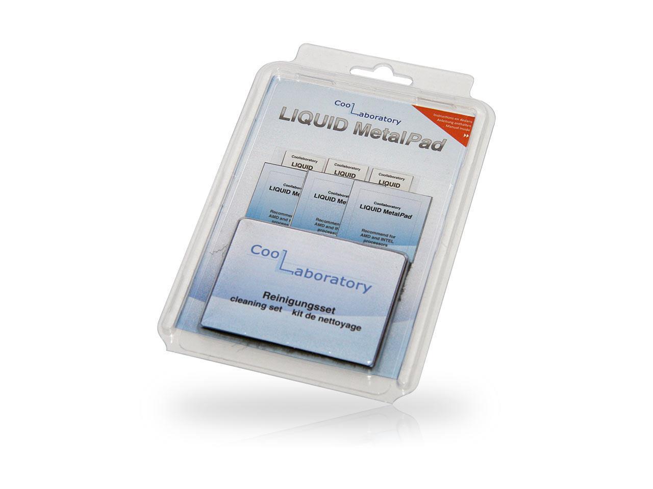 Coollaboratory Liquid MetalPad Thermal Grease Pad for GPU & CPU 3 Pack - NEW