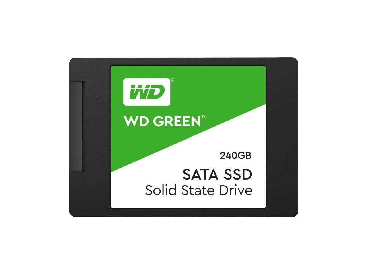 WD Green 2.5" 240GB SATA III Internal Solid State Drive (SSD) WDS240G1G0A