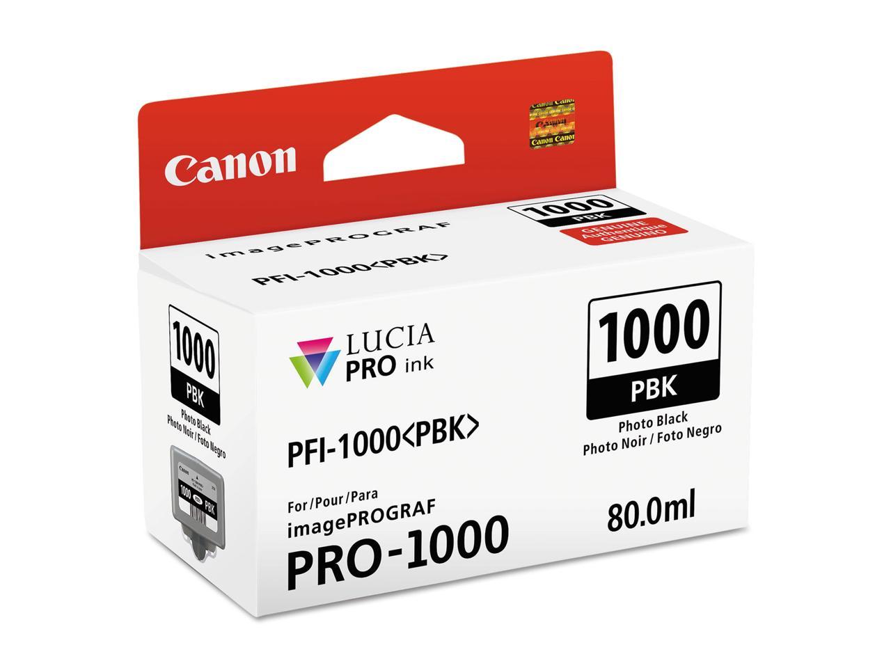 Canon PFI-1000 PBK Photo Black LUCIA PRO ink for imagePROGRAF PRO-1000 #0546C002
