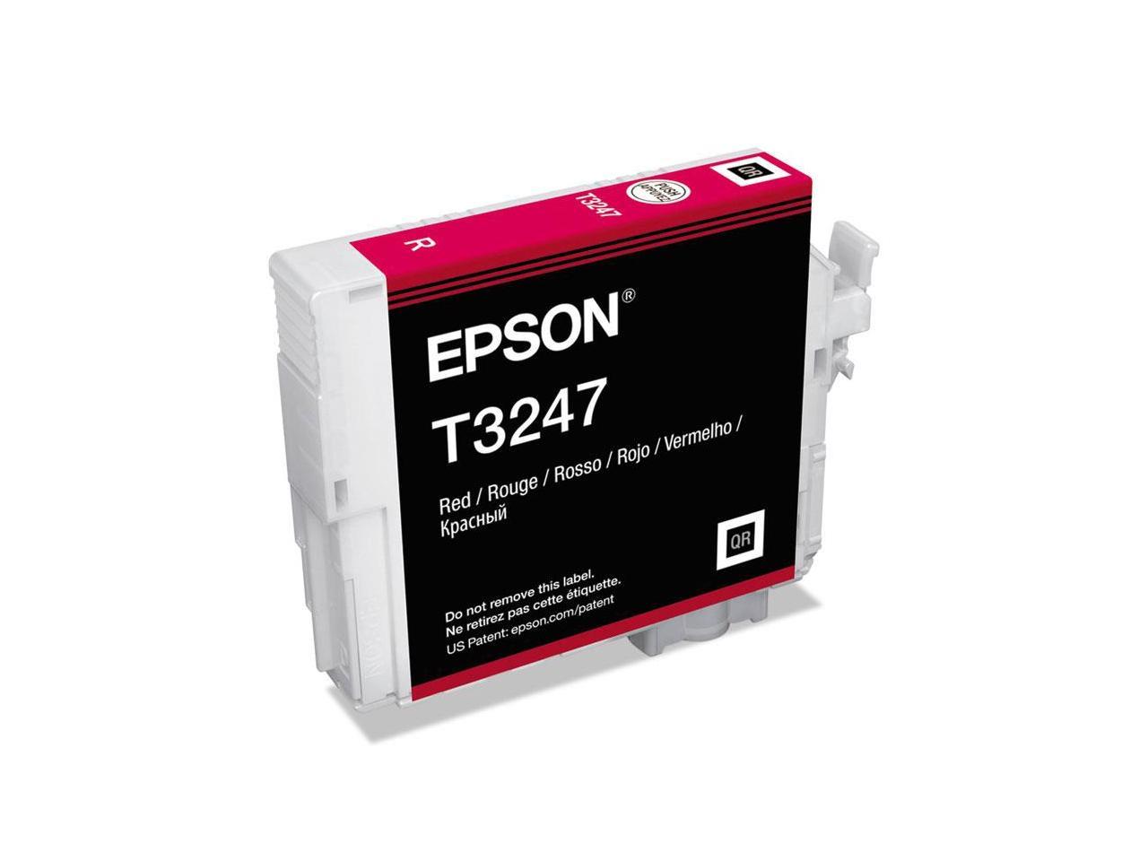 EPSON PRINT T324720 ULTRACHROME HG2 RED INK CARTRIDGE, STANDARD CAPACITY