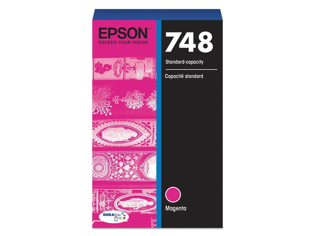 EPSON PRINT T748320 T748 MAGENTA INK CARTRIDGE