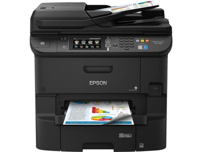 Epson WorkForce Pro WF-6530 (C11CD48201) Up to 24 ppm 4800 x 1200 dpi USB/Ethernet/Wireless/NFC Duplex All-in-One Inkjet Printer