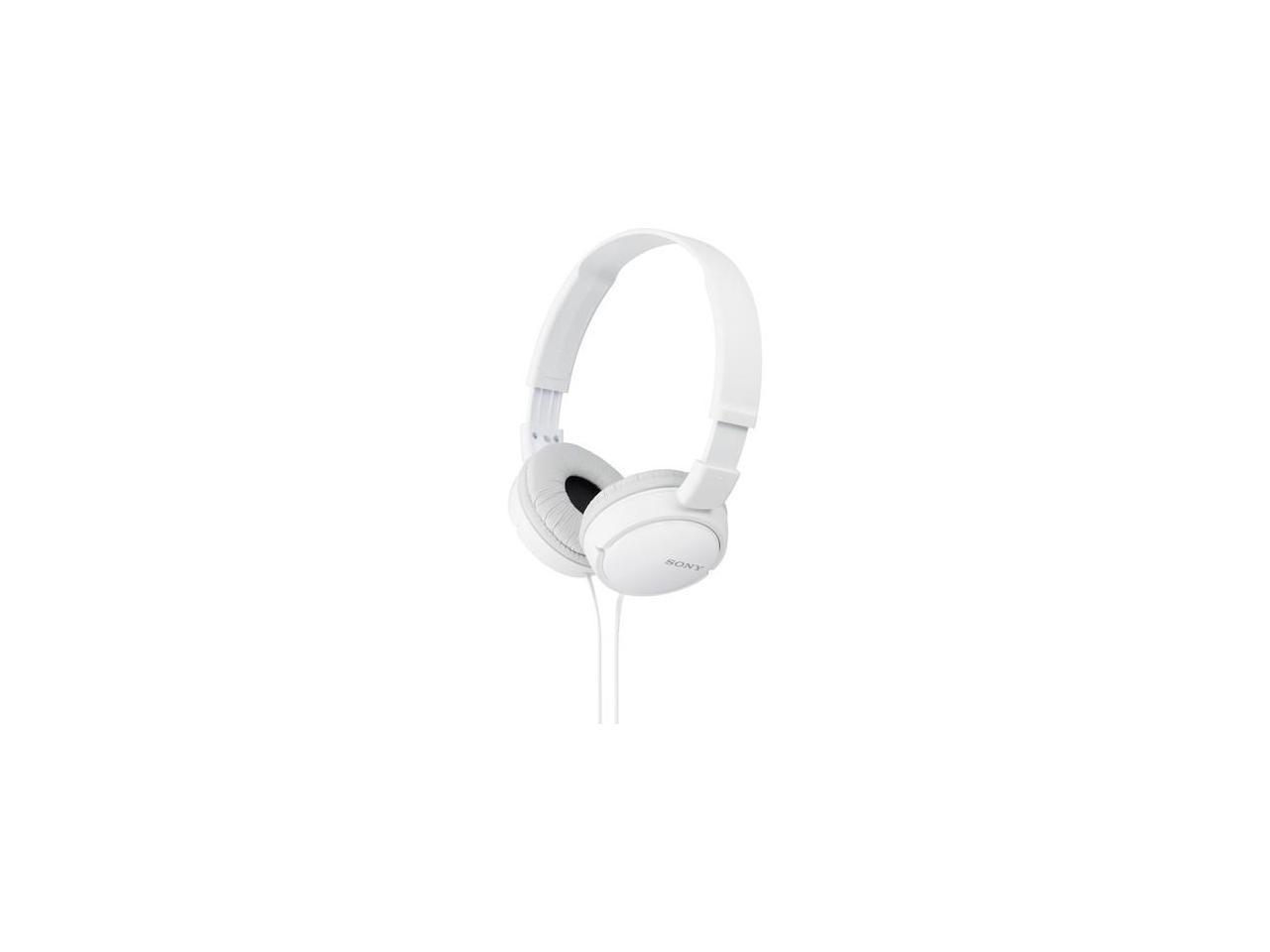 SONY White MDRZX110/WHI OH Headphone 30mm Driver Unit